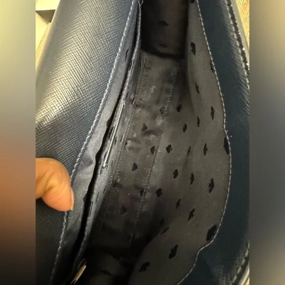 Kate Spade Navy and Cream Crossbody Bag - Picture 14 of 14